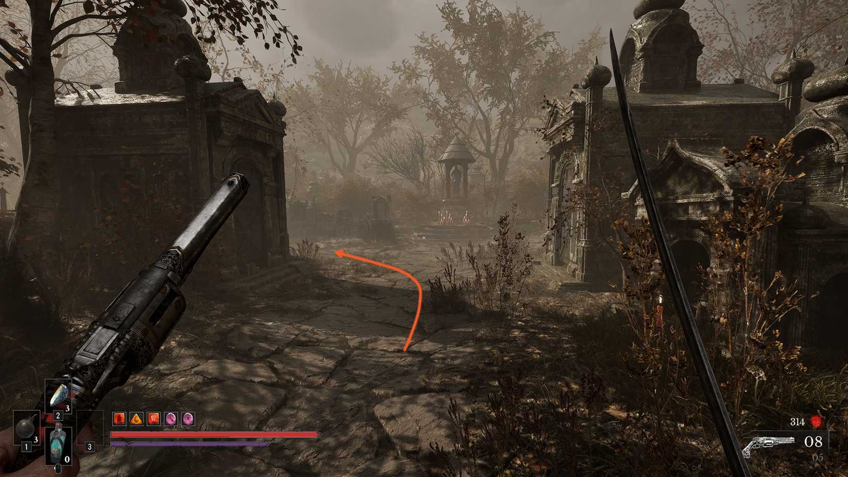 Fallen Village Location in Valor Mortis