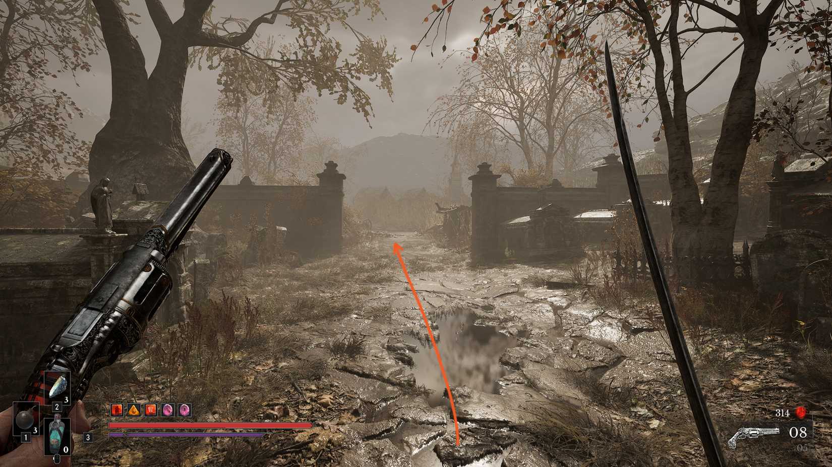 Fallen Village Location in Valor Mortis