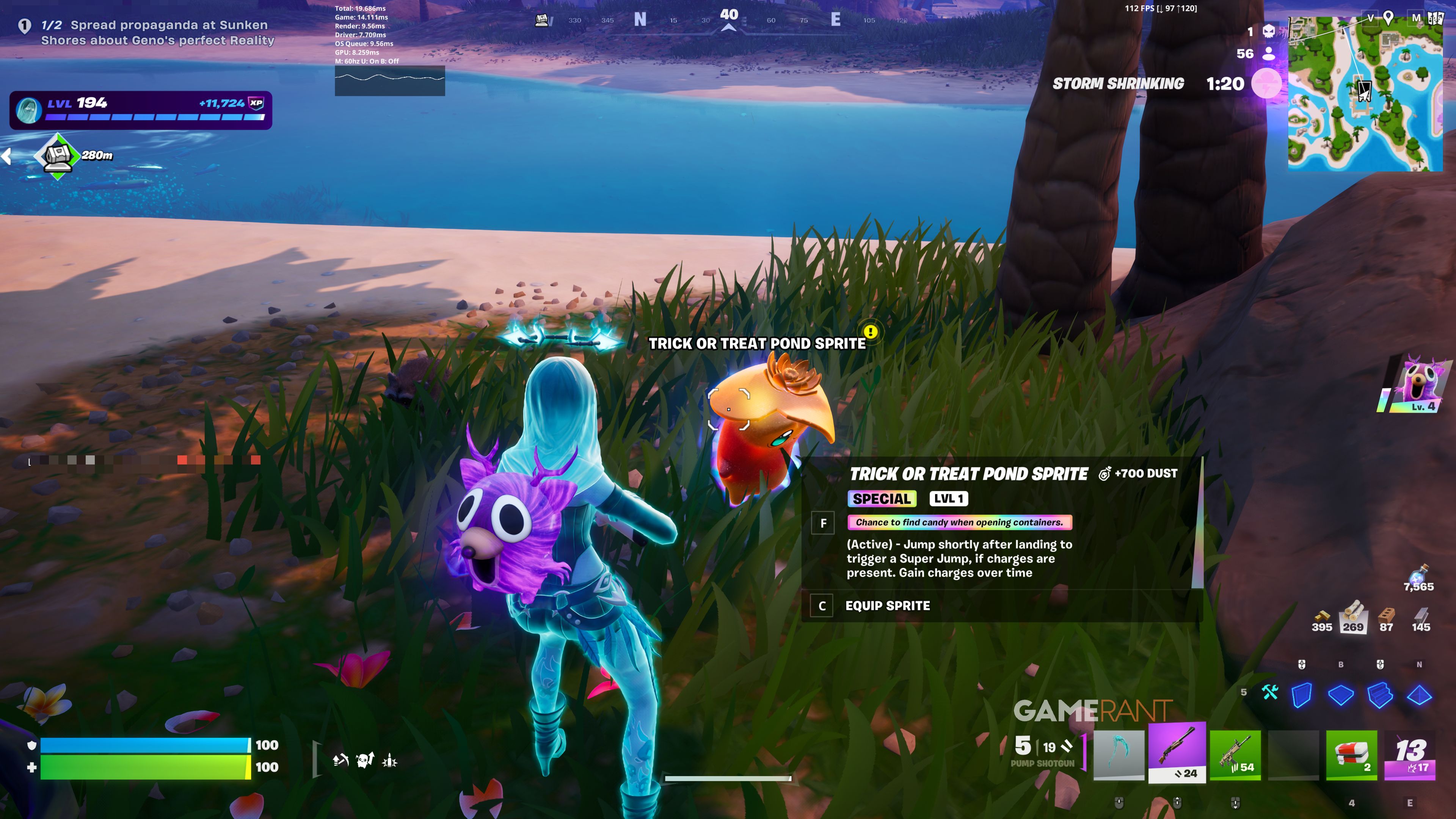 Fortnite Spritemare Week Power Hour Start Times (Sprite Rates Up ...