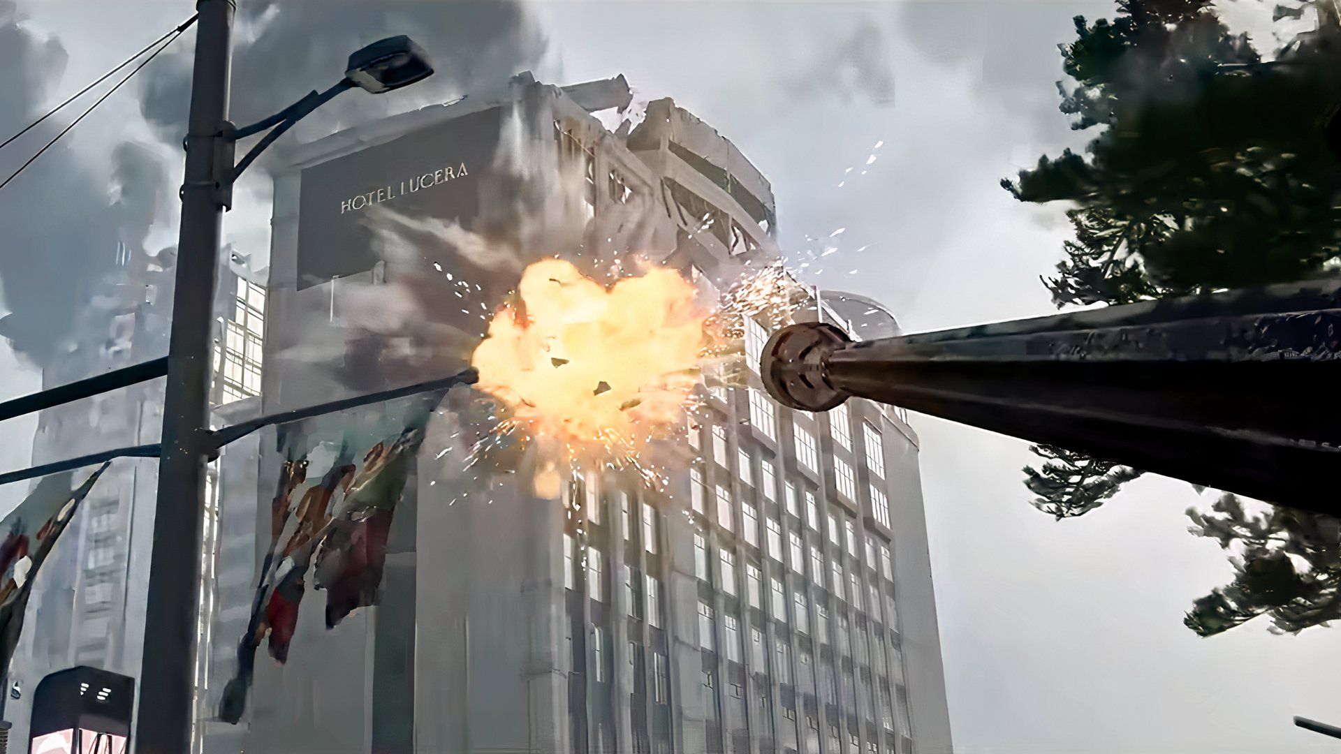 call of duty modern warfare 4 causing an explosion