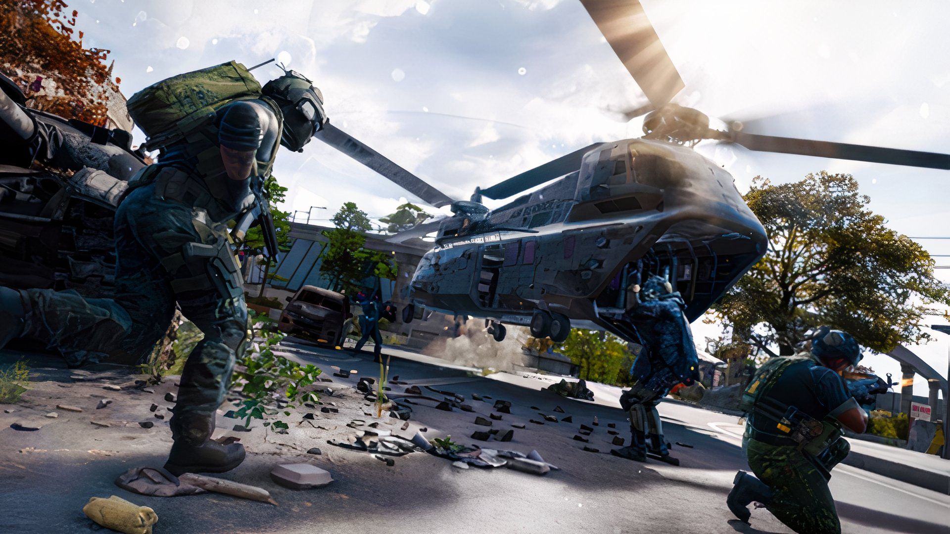call of duty modern warfare 4 dmz soldiers running 