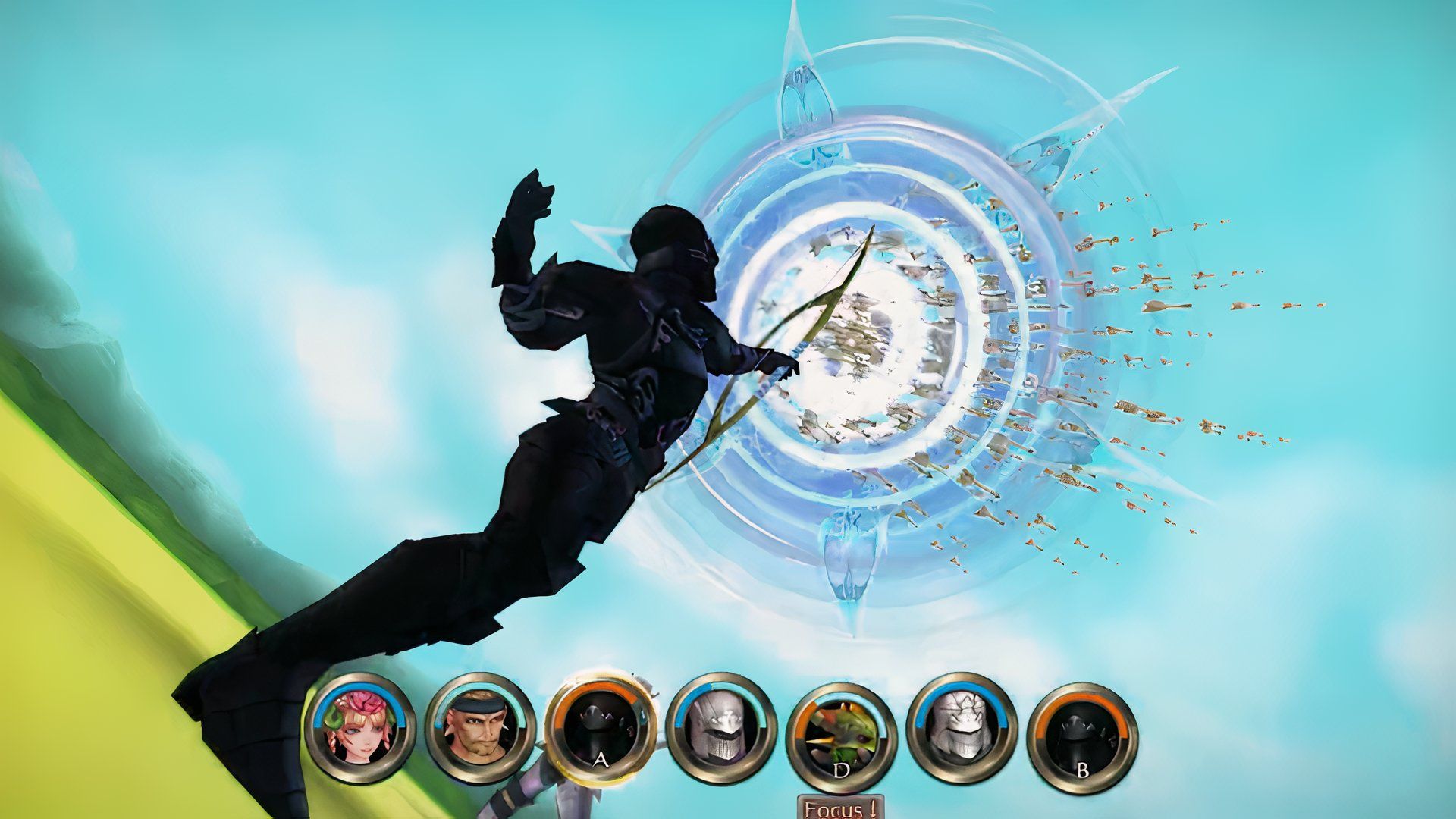 SaGa Scarlet Grace: Ambitions screenshot 2 attack