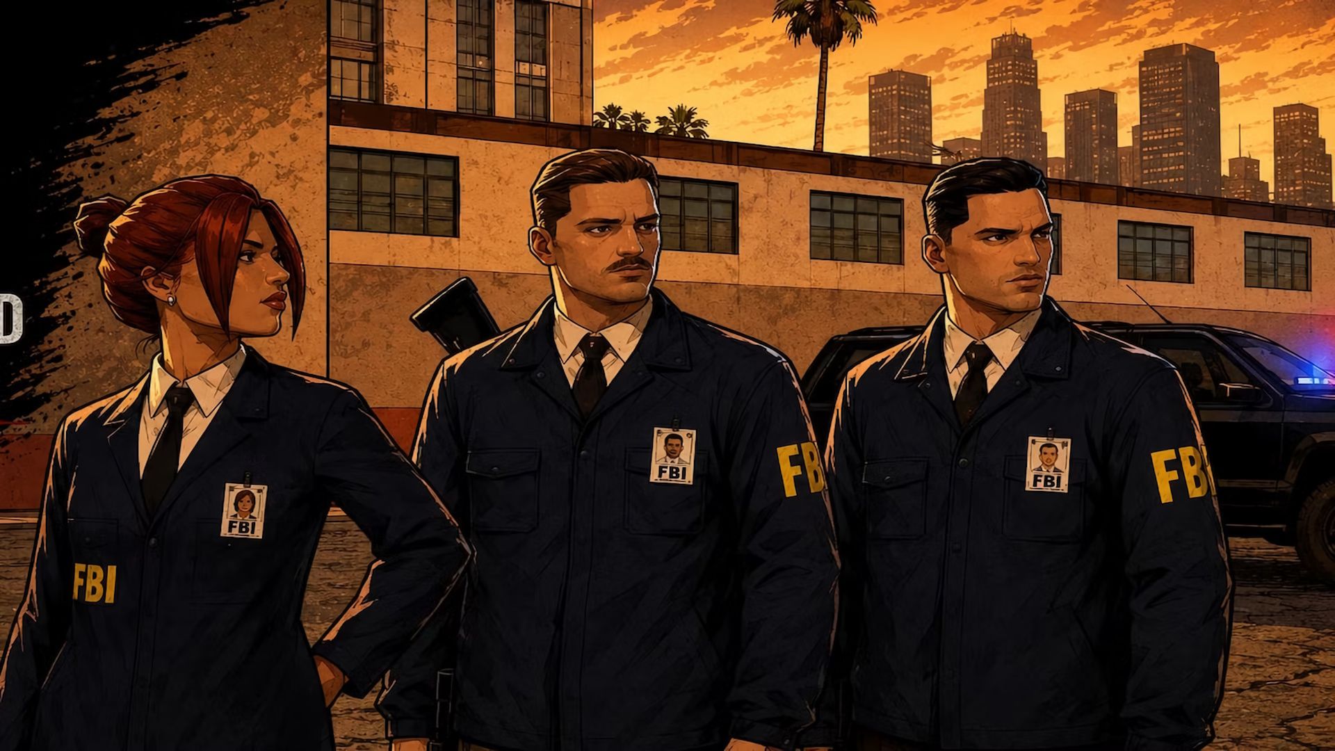 A key visual for the GTA: Infected State mod