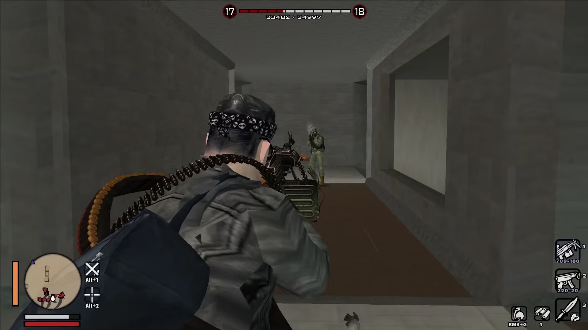 Gameplay in the GTA: Infected State mod for San Andreas