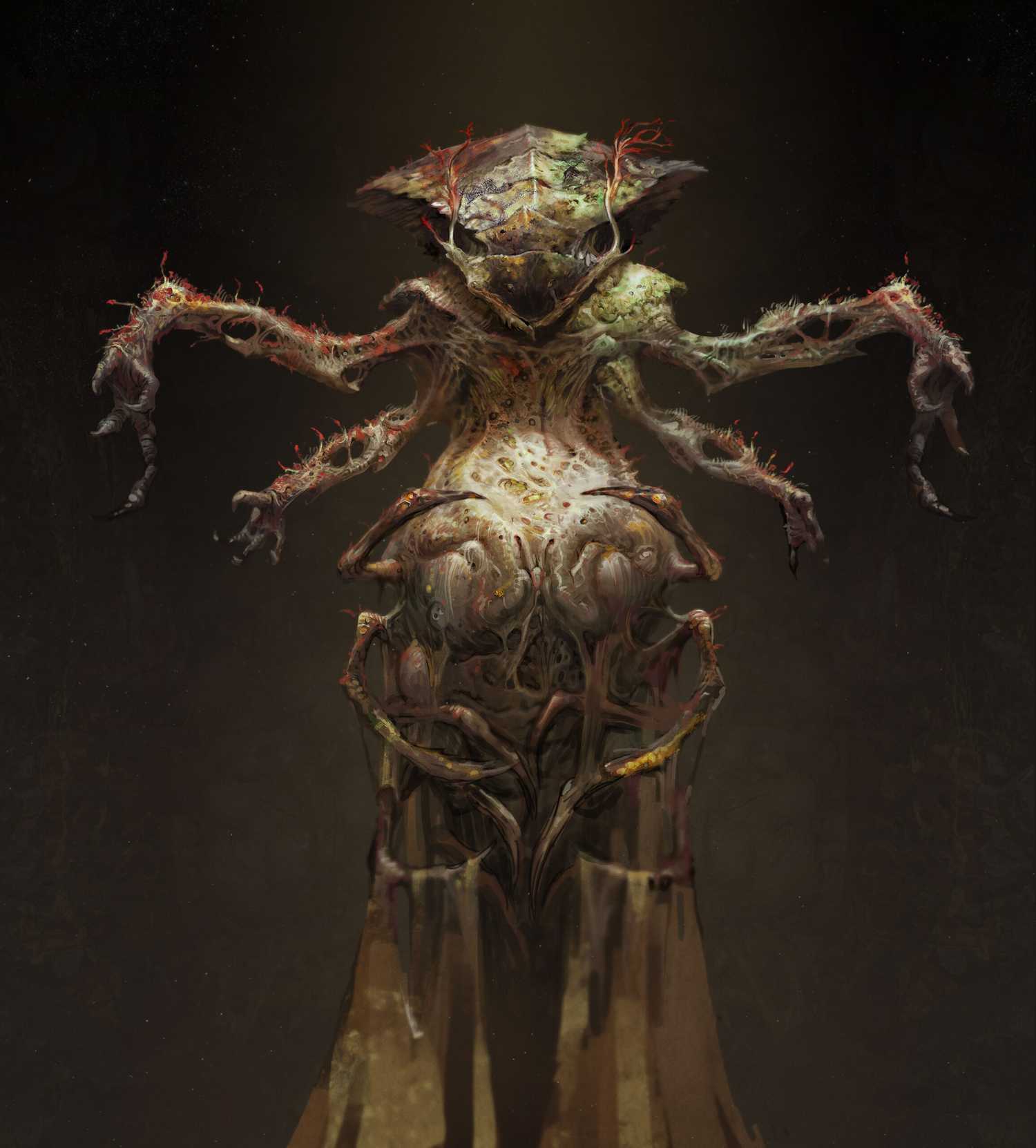 halo primordial concept art