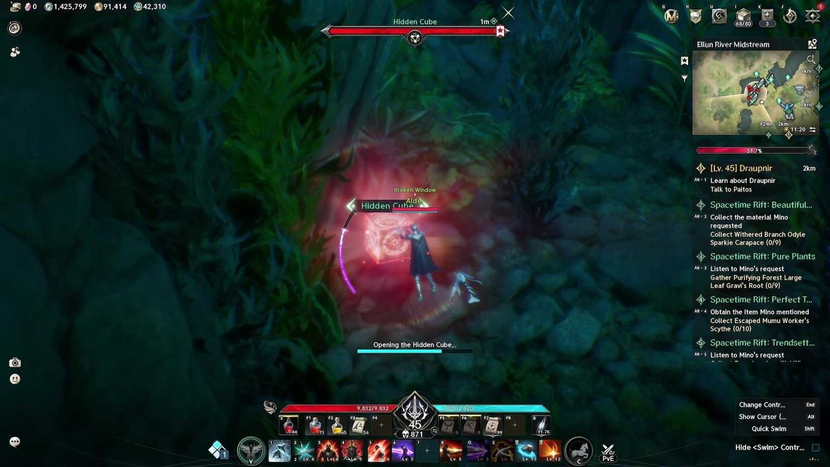 Hidden Cubes silentium aion 2