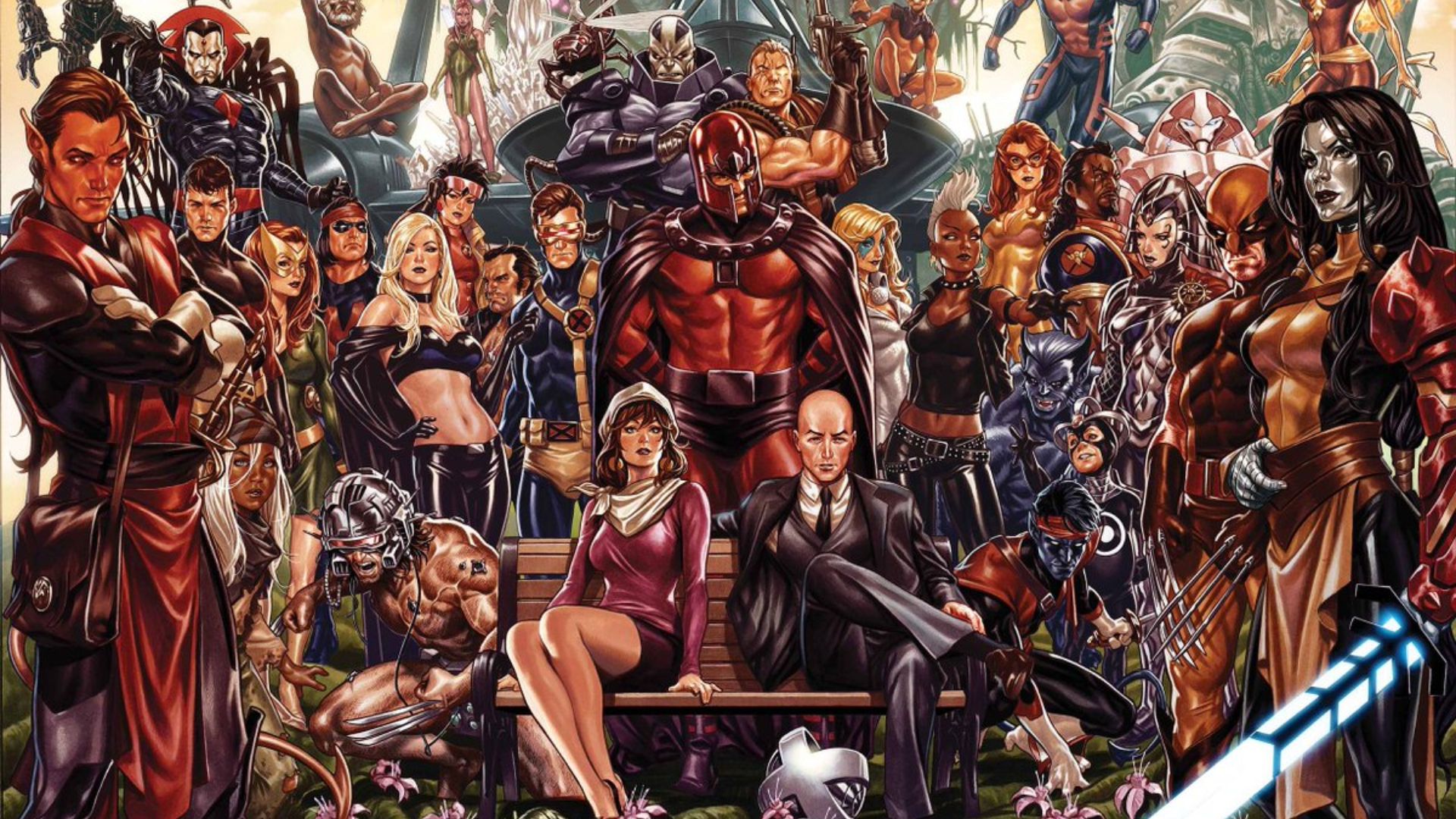 House of X X-Men characters from across the ages