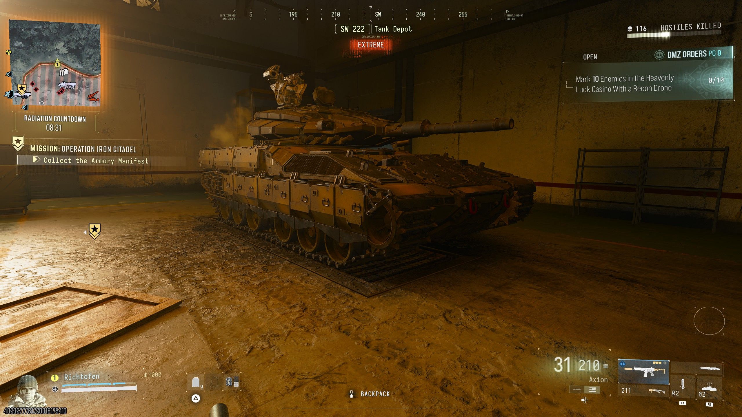 How to Repair the Tank in MW4 DMZ