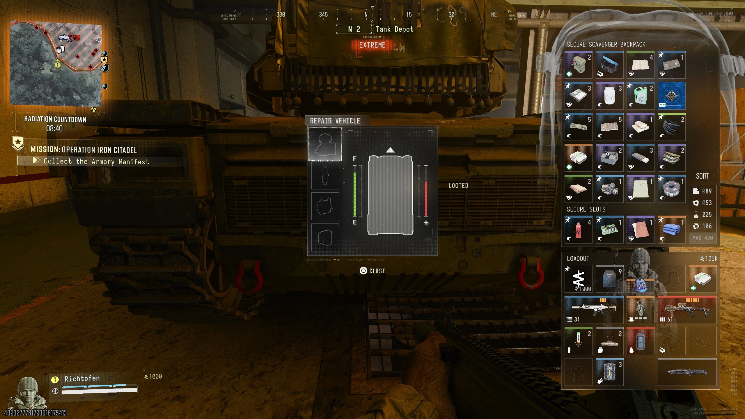 How to Repair the Tank in MW4 DMZ