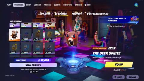 How to Get The Deer Sprite - Fortnite - 2