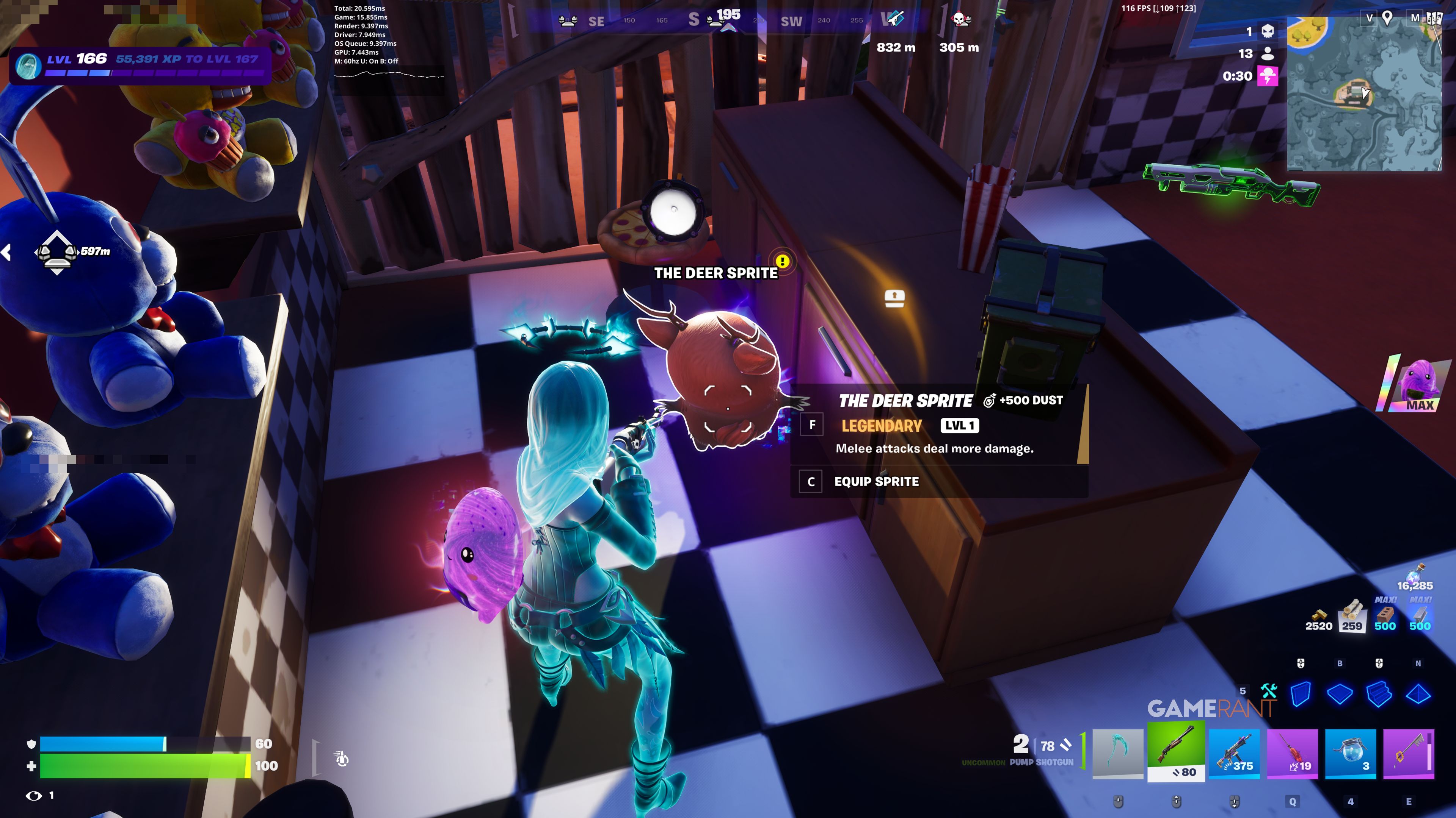 All Sprite Locations in Fortnite Chapter 7 Season 4 (Sprite Checklist)