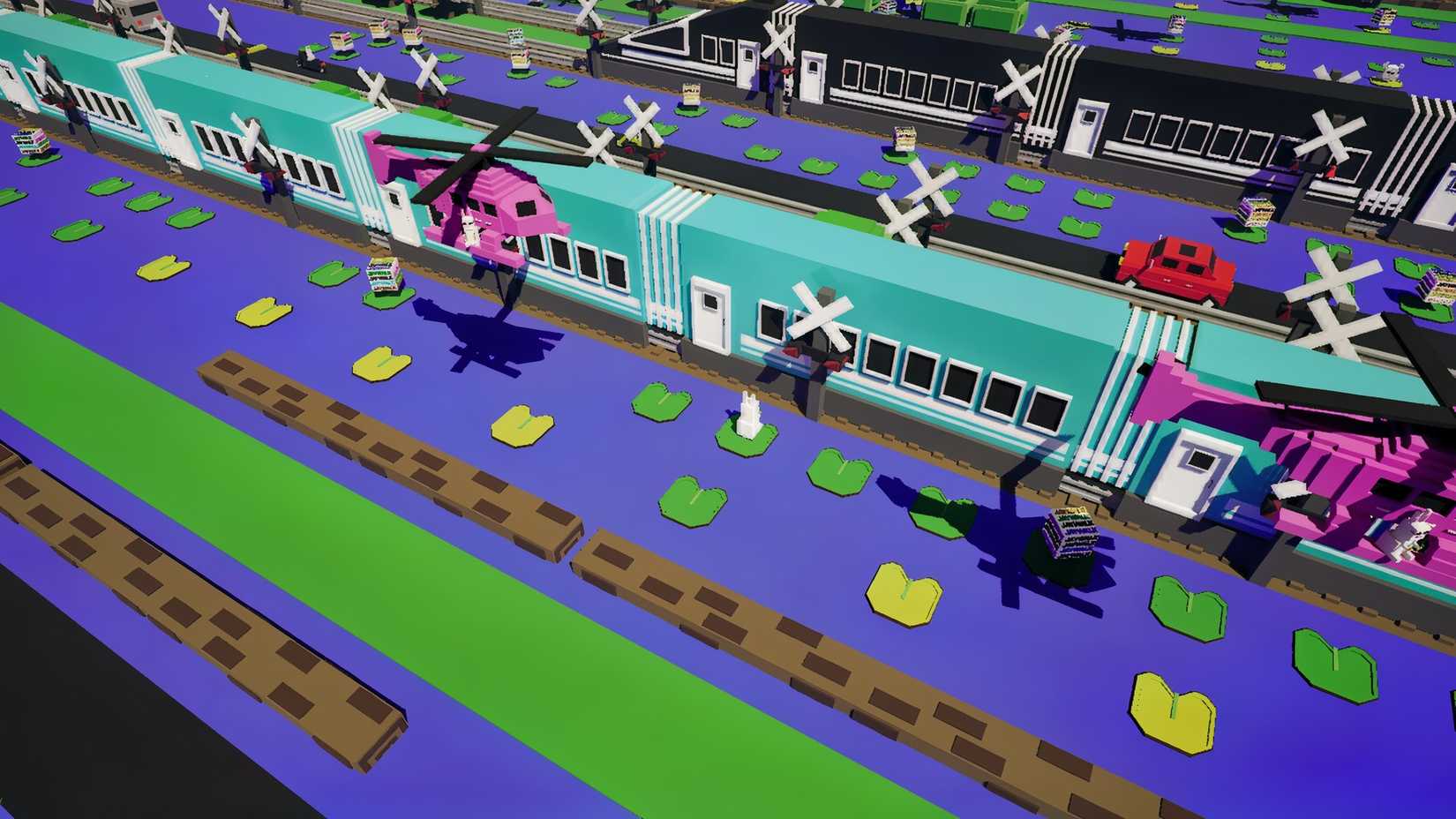 jaywalk an endless arcade hopper train station map.