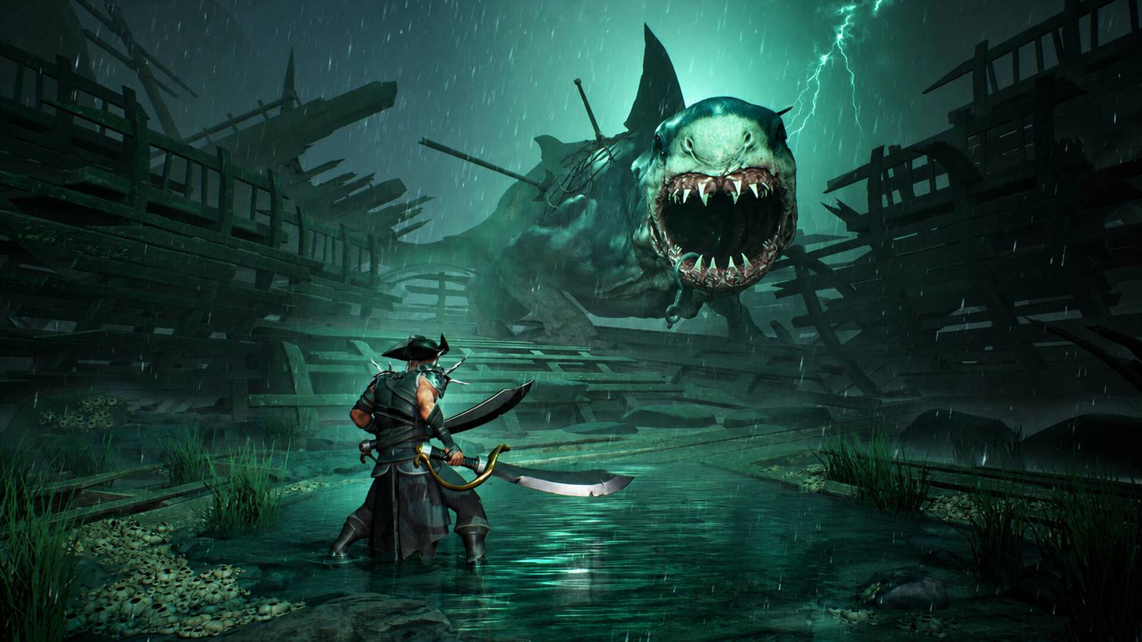 New Open-World Pirate Soulslike Game Officially Unveiled