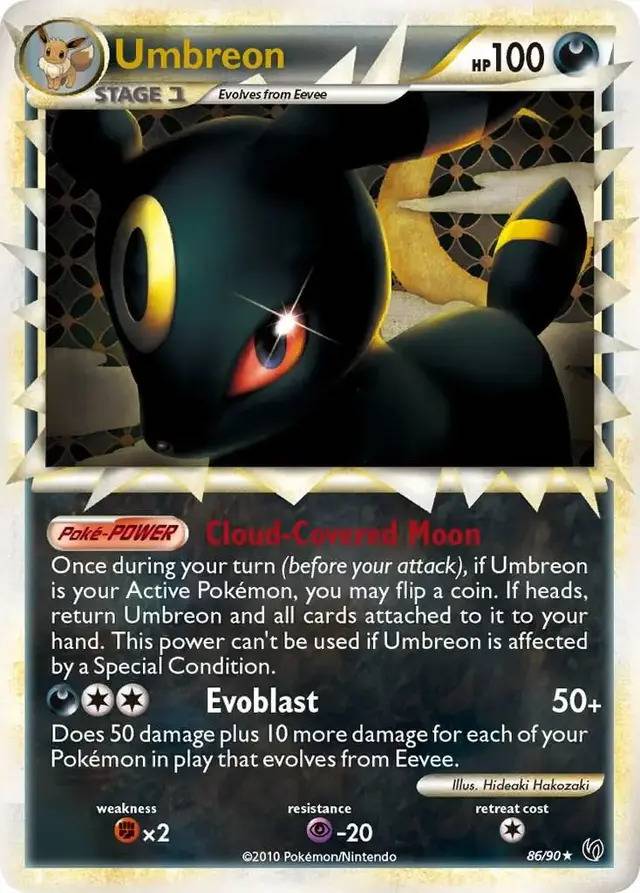 pokemon umbreon daisuki club card