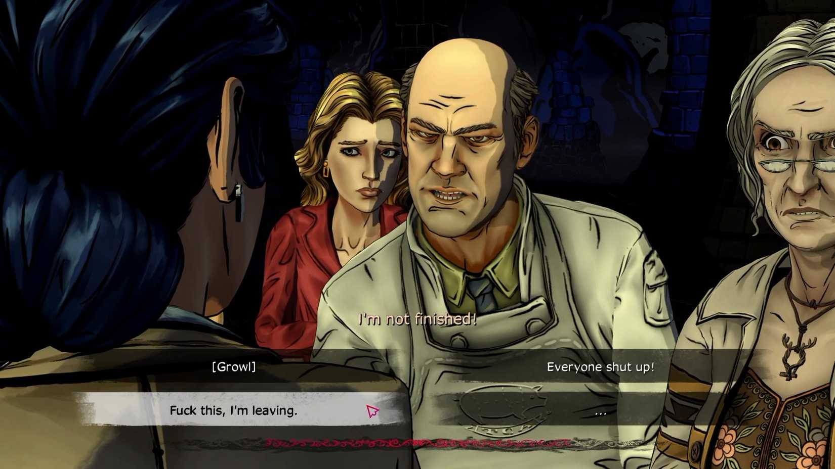Leaving Early Option - The Wolf Among Us Remastered