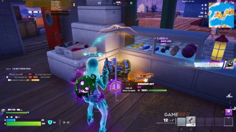Level up Sprites by opening Chests - Fortnite
