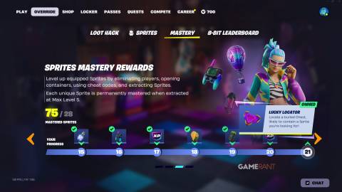 Lucky Locator in Fortnite 