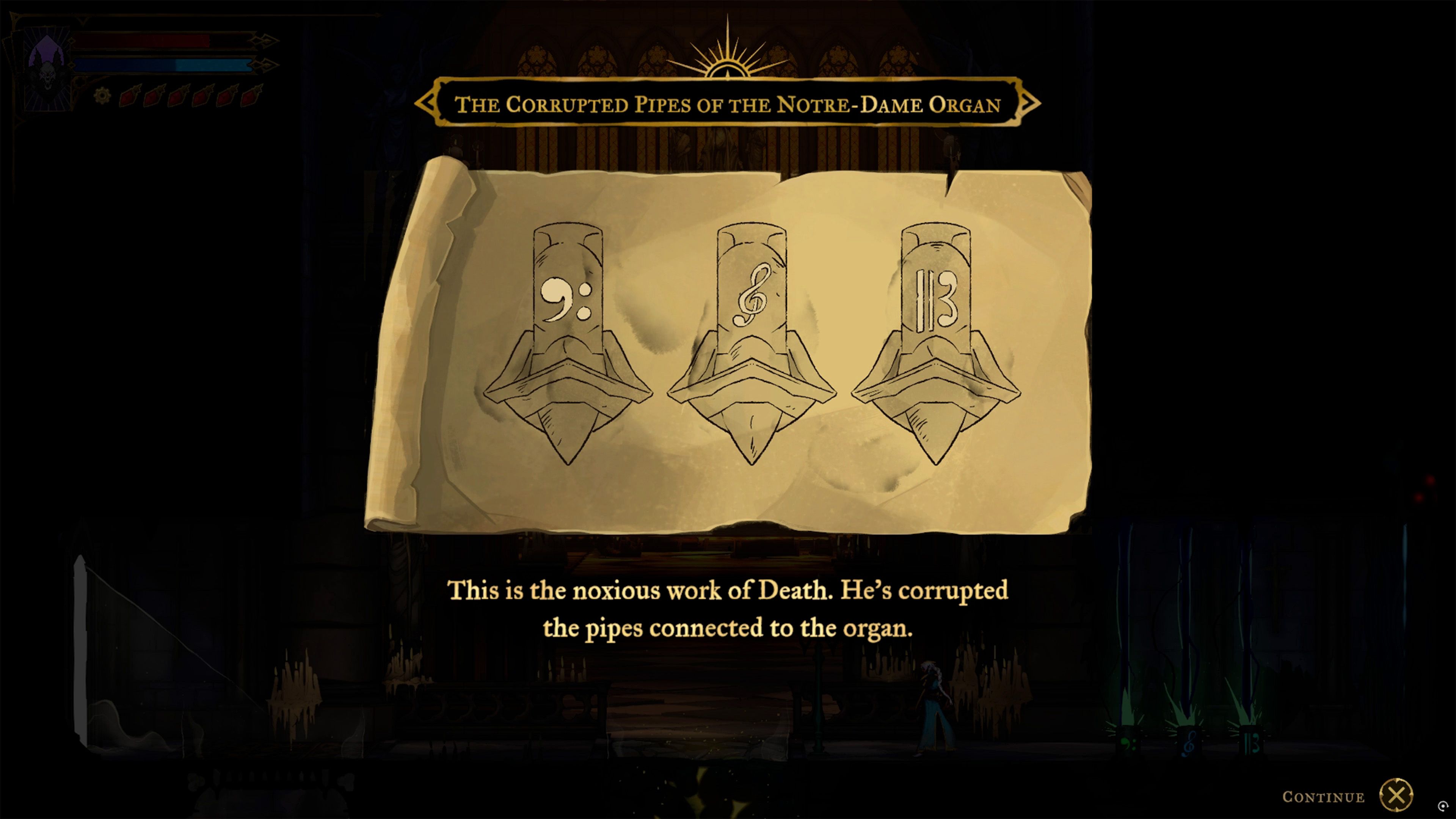 Castlevania Belmont's Curse: Notre-Dame Organ Puzzle [Guide]