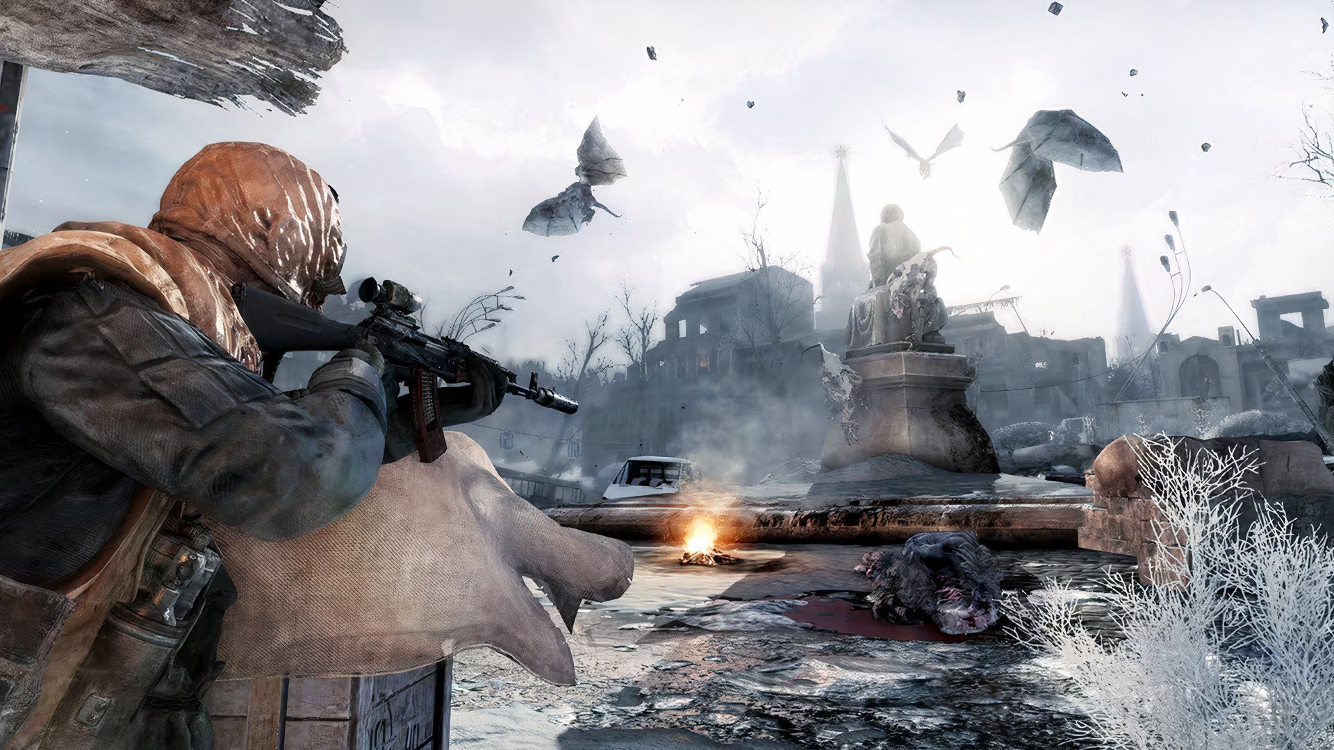a sniper in metro redux.