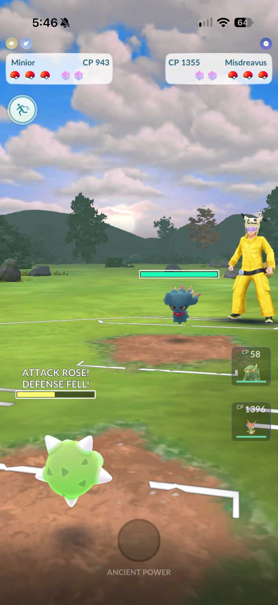 minior in core form in pokemon go