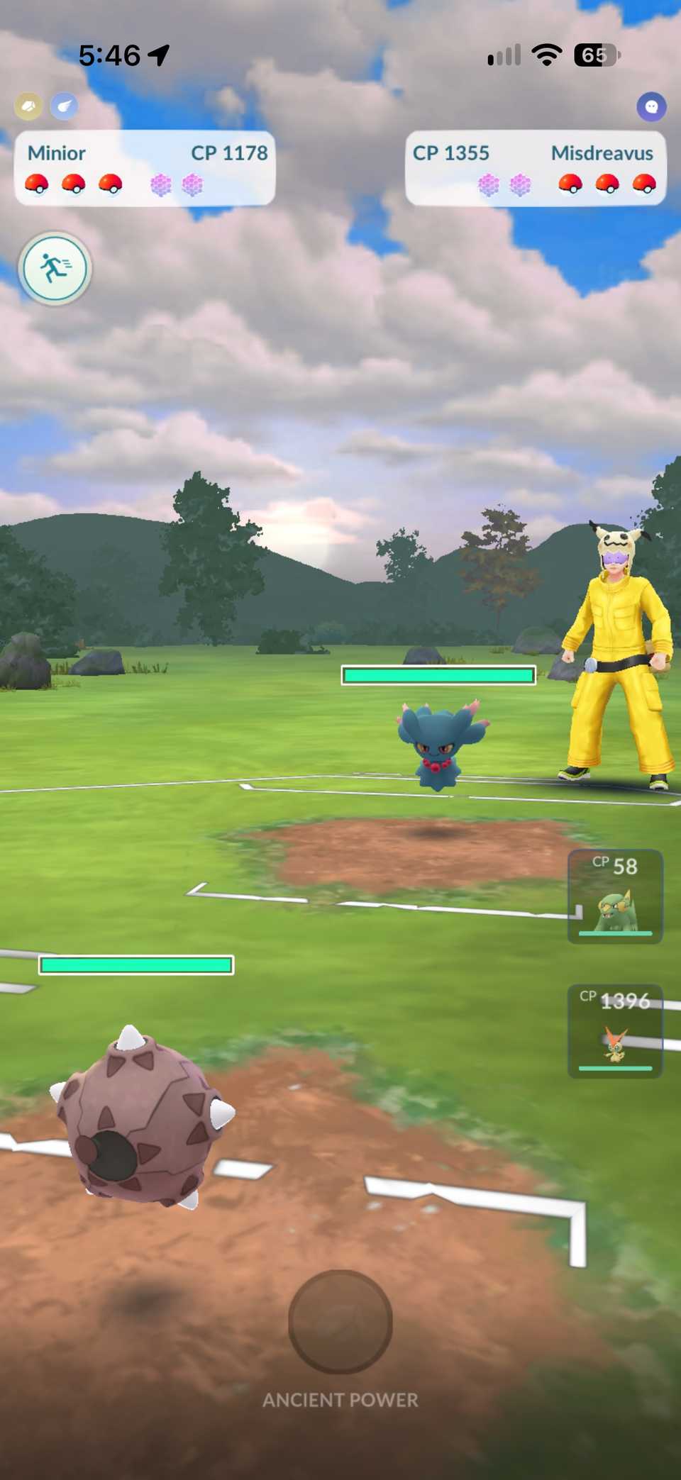 minior in meteor form in pokemon go