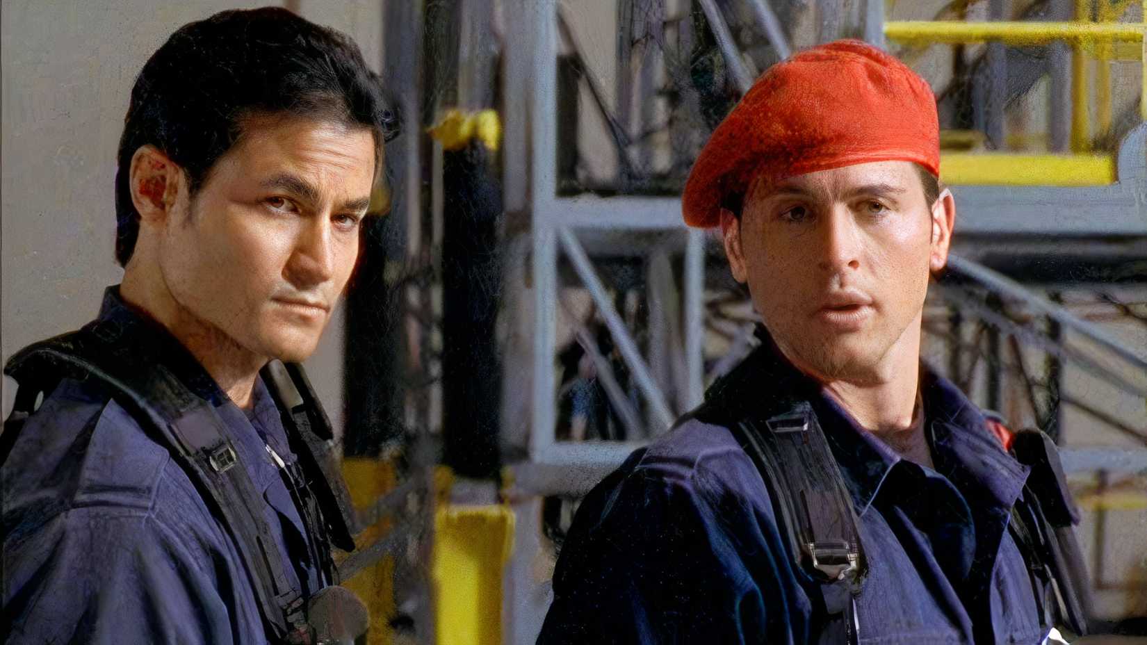 Wes and Eric unmorphed in Power Rangers Time Force