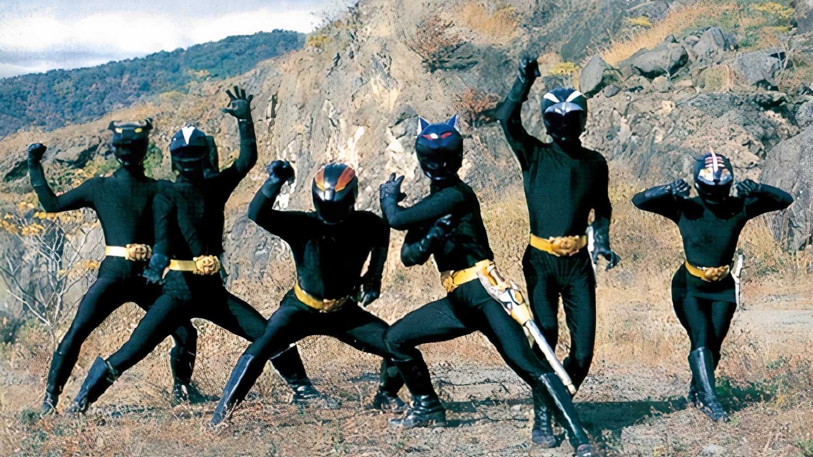 Shadow Rangers in Power Rangers Wild Force