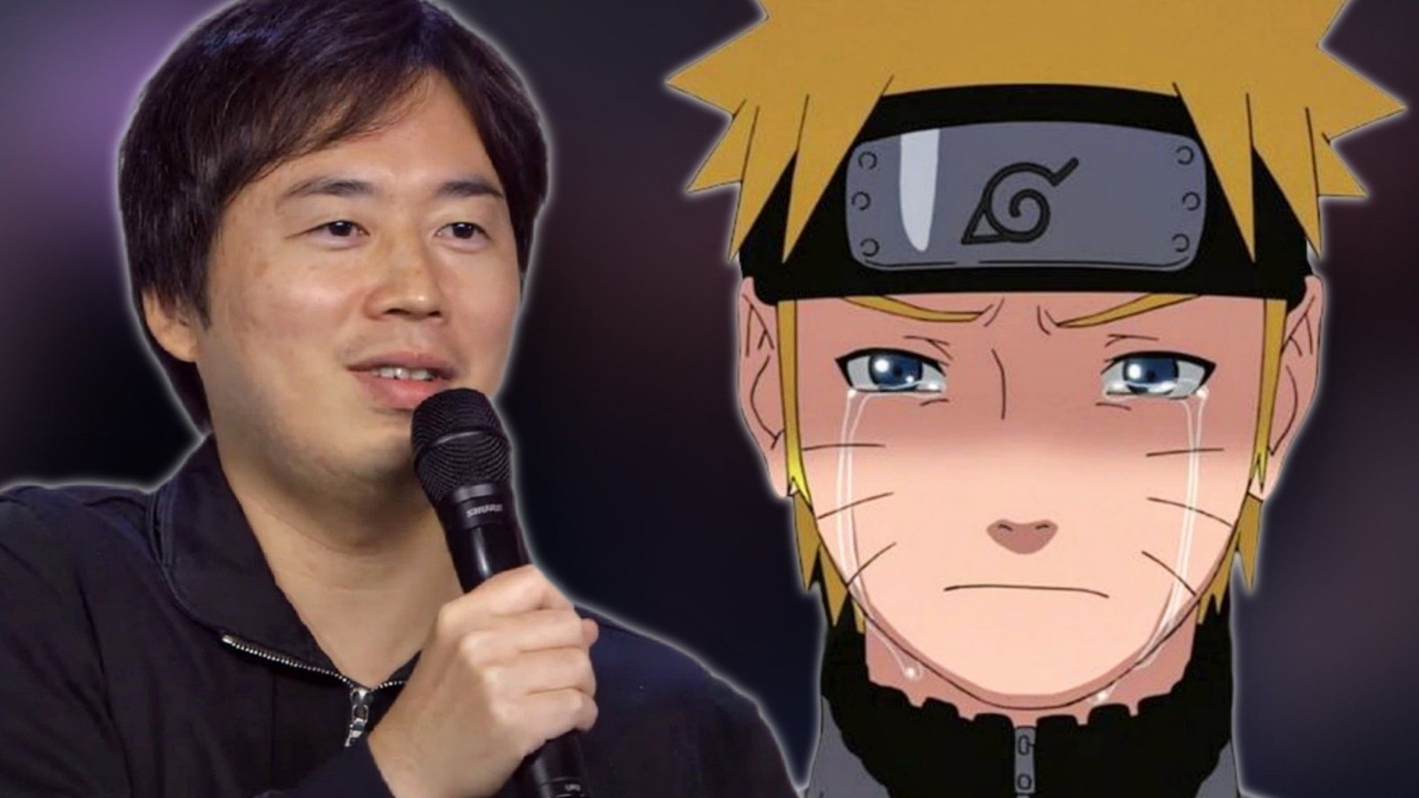 image of masashi kishimoto and naruto uzumaki