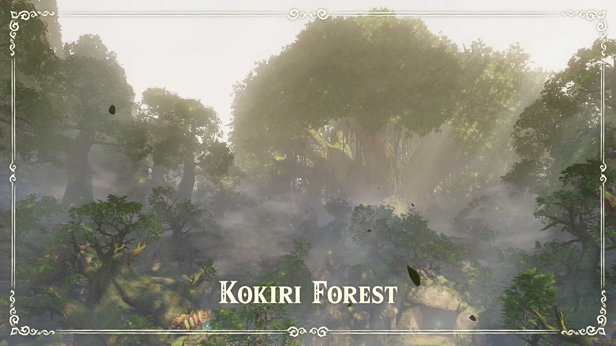 ocarina of time remake - kokiri forest