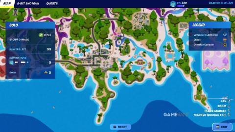 One Piece Chest Location - Fortnite - Mini-Season Teaser - 2