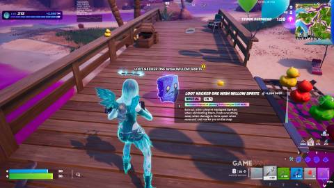 One Wish Willow Sprite Location in Fortnite- 1