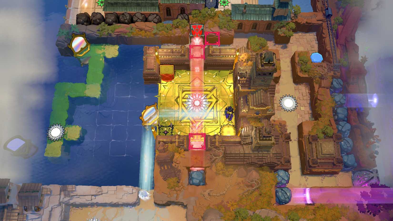 The MxB gold room in Order of the Sinking Star.