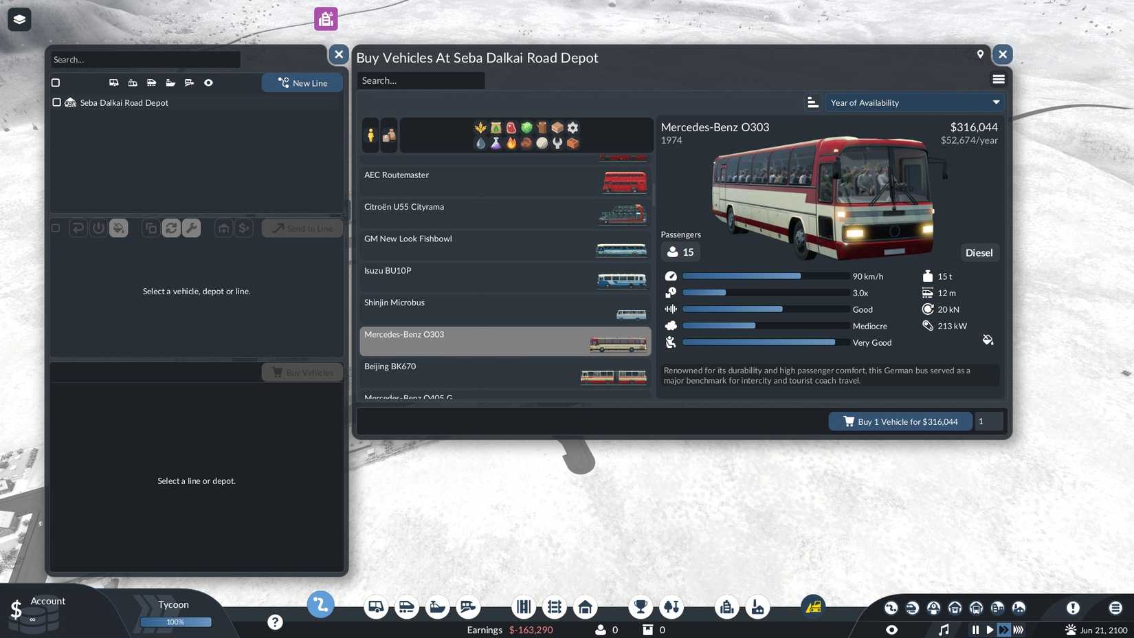 Passenger Road Vehicle - Transport Fever 3