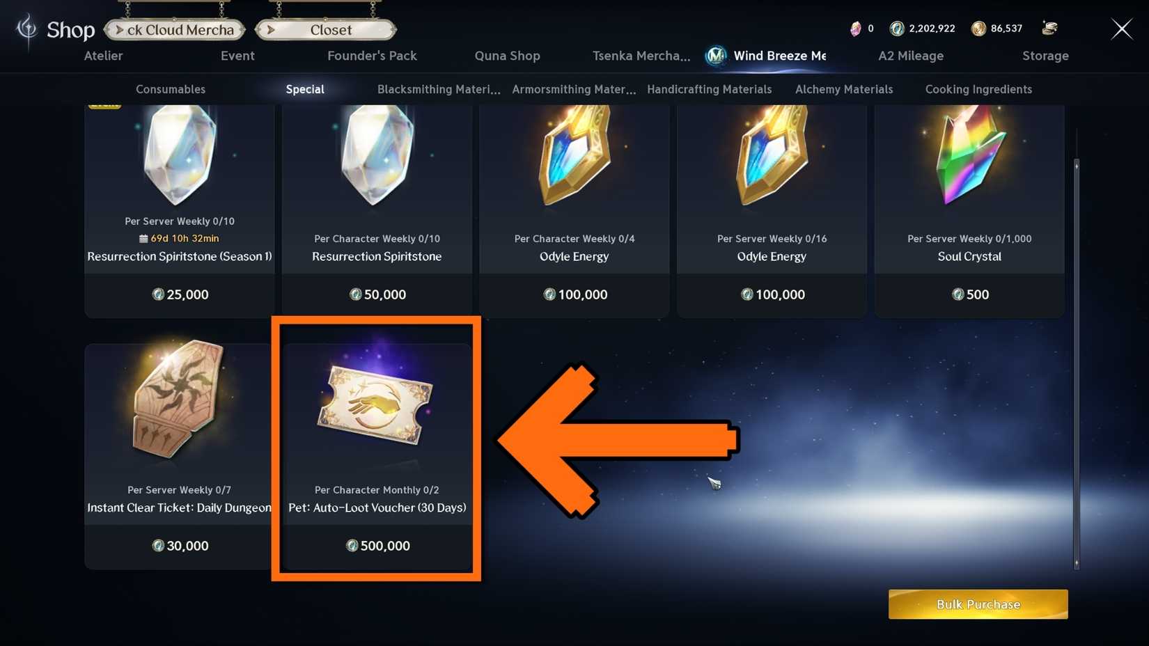 Pet Auto Loot Voucher aion 2