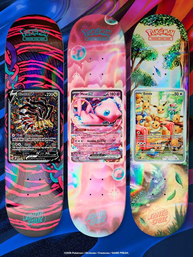 Pokemon TCG Decks featuring Mew and Eevee