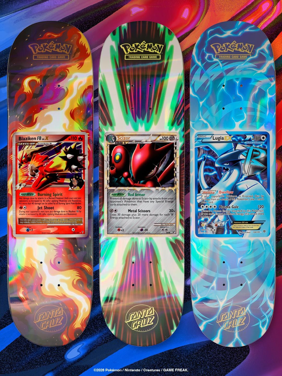 Pokemon TCG Decks with multiple cards including Lugia