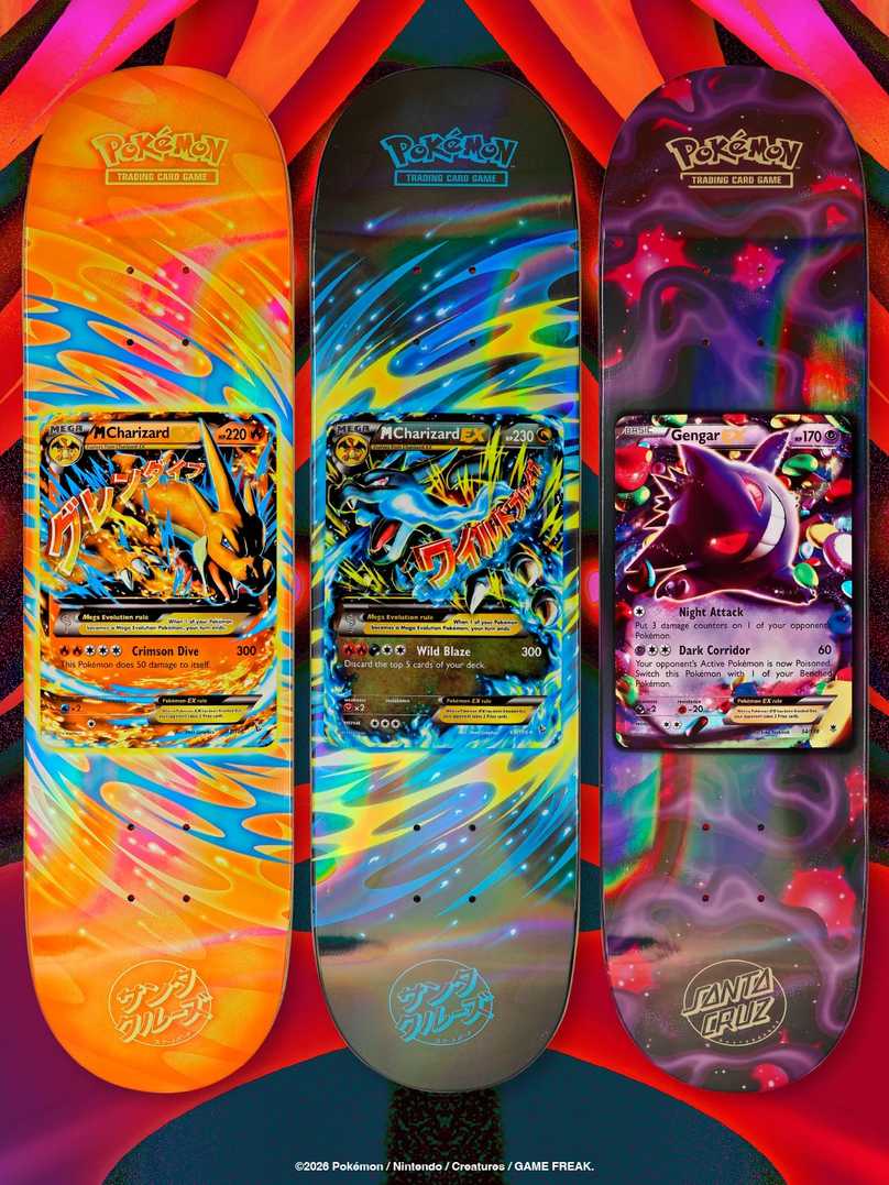 Pokemon TCG Decks featuring Mega Charizard and Gengar