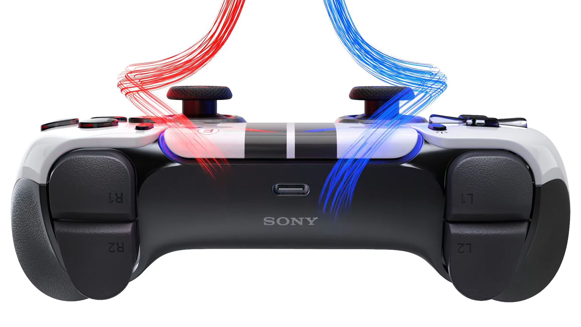 Gran Turismo Limited Edition DualSense Top with triggers and racing colors