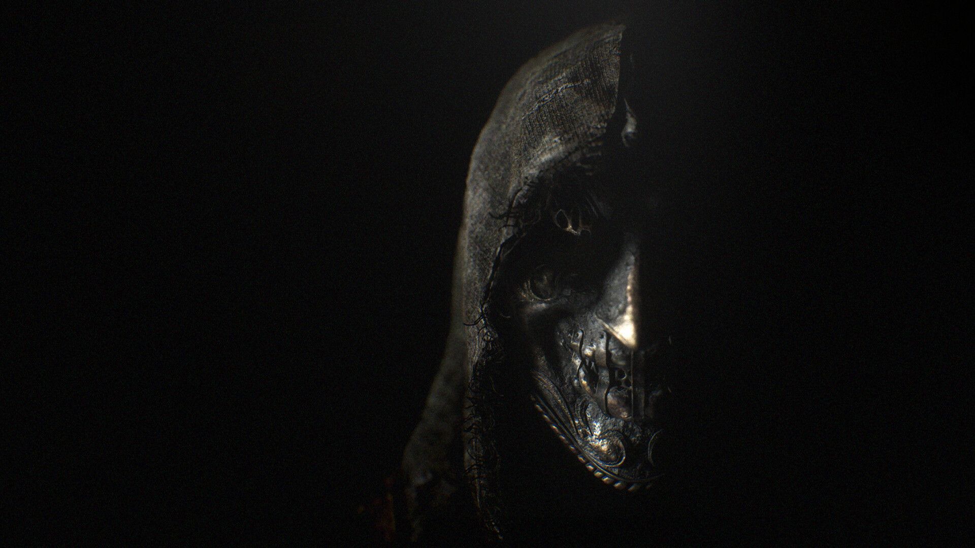 ritual tides a dark figure close to the camera