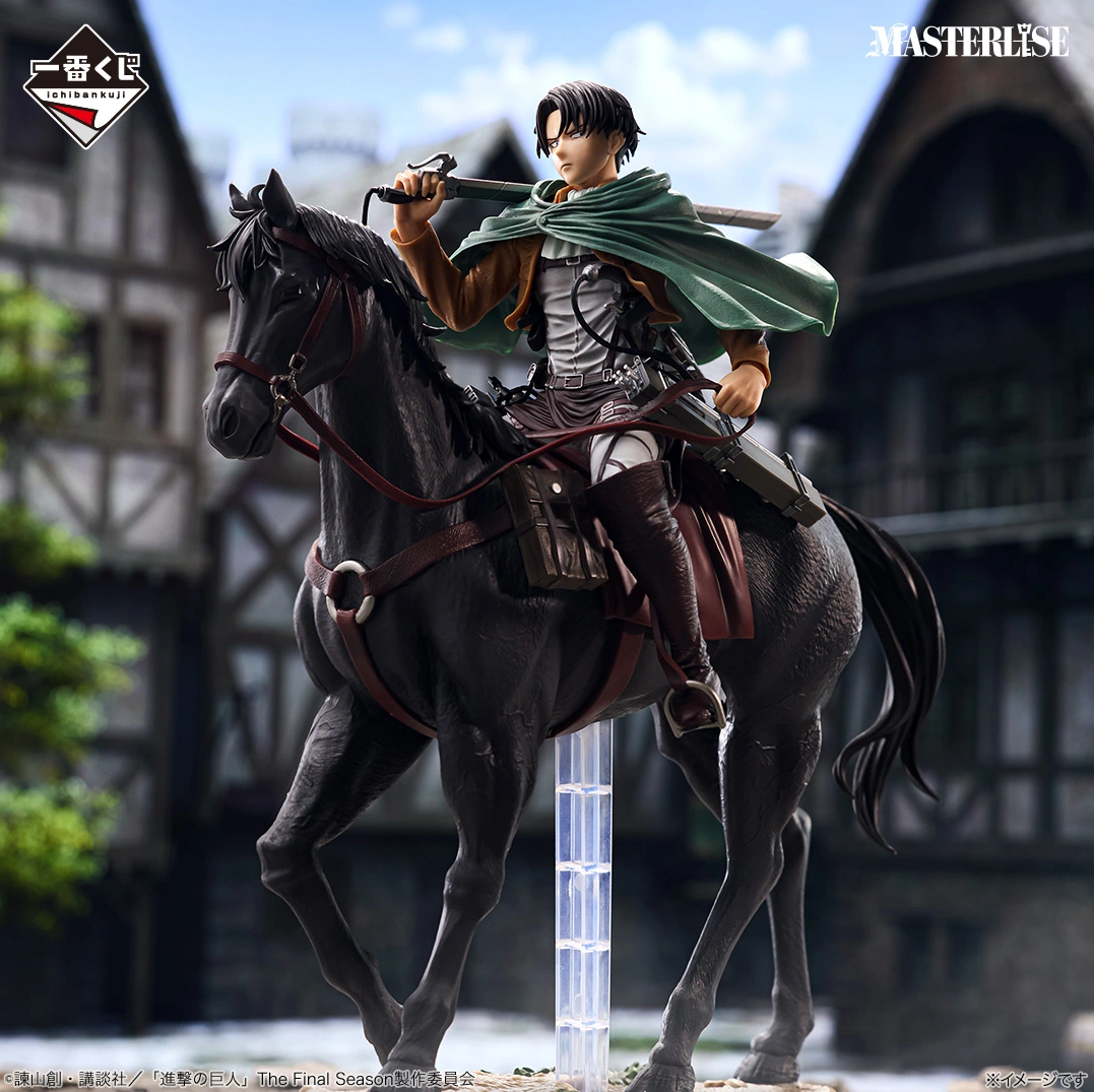 Attack on Titan’s Main Cast Inspires Bold New Figure Line