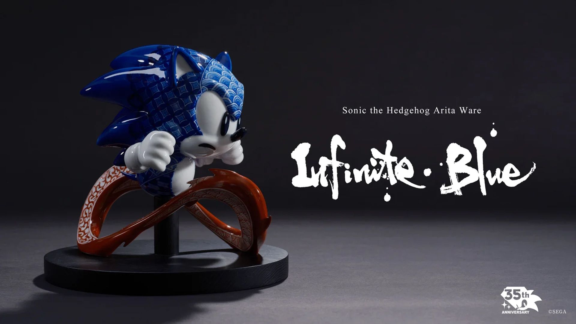 Sonic the Hedgehog Porcelain Statue 2