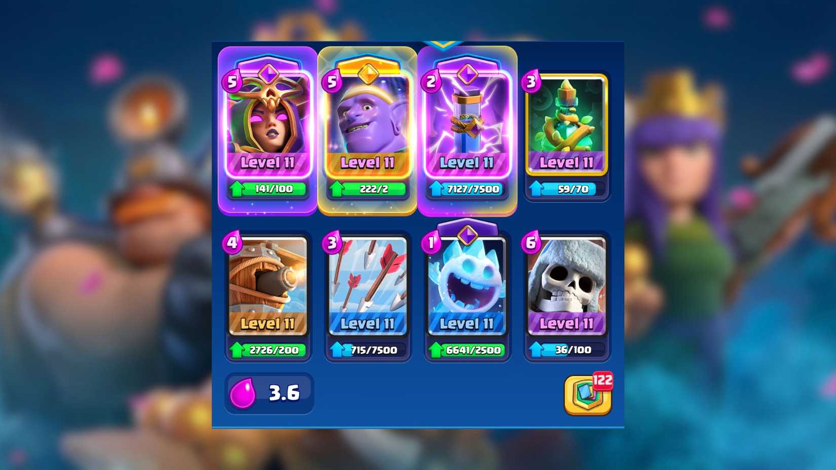 spooky chess league decks clash royale
