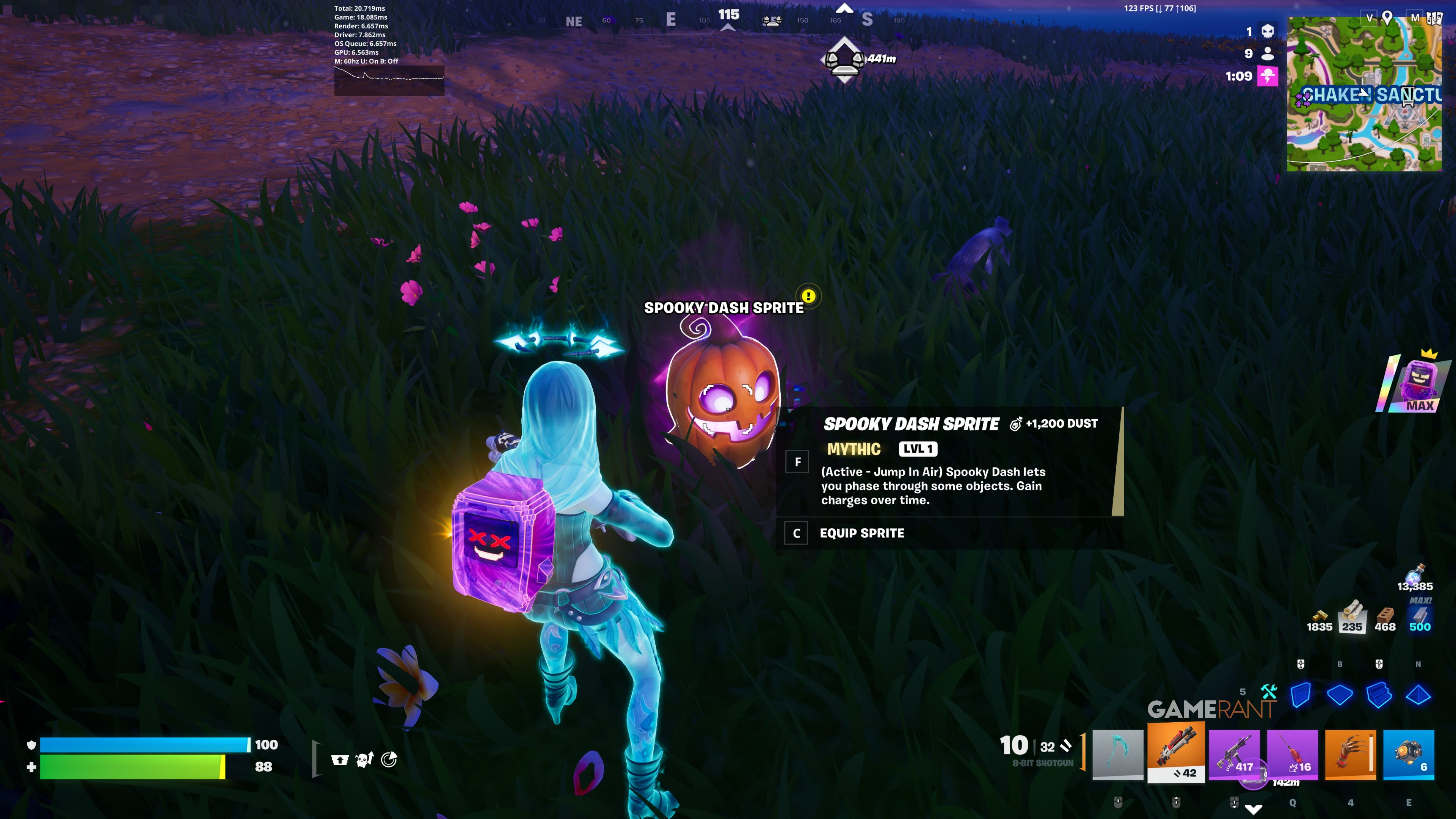 Spooky Dash Sprite - Fortnite - How to Get - 2