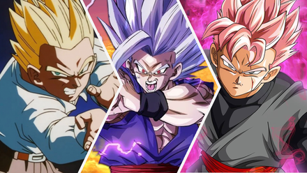 Super Saiyan GT Gohan, Gohan Beast, and Super Saiyan Rose Gohan Black
