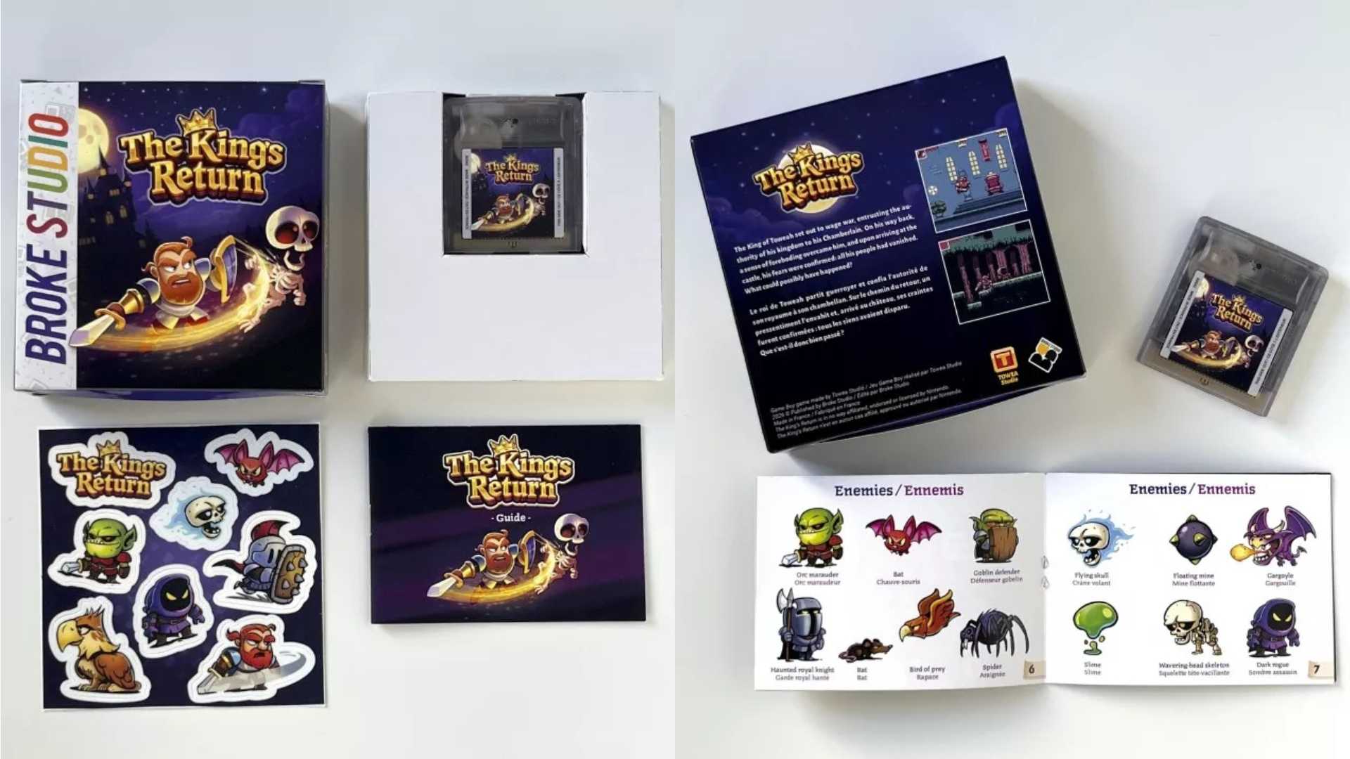 the-kings-return-physical-game-boy-color-release-package-content-gamerant