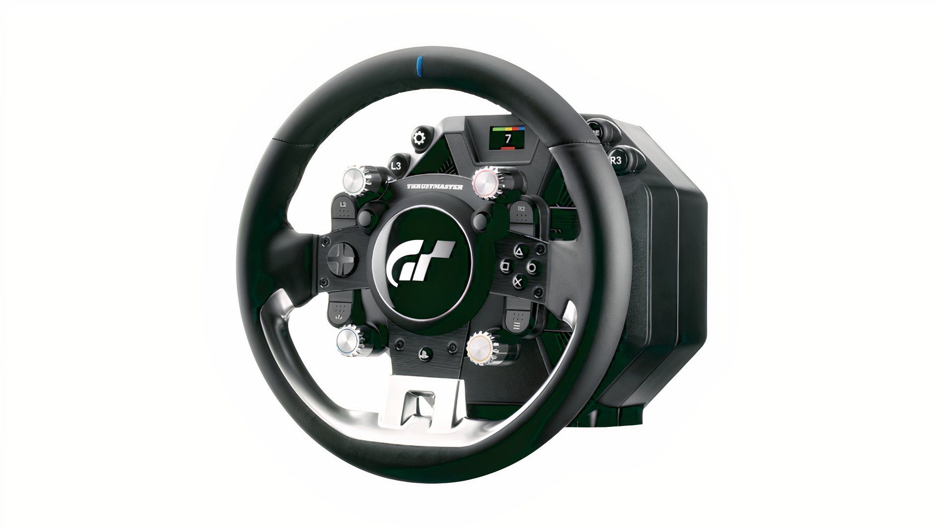 the t-gt 3 streeing wheel for gran turismo 7.
