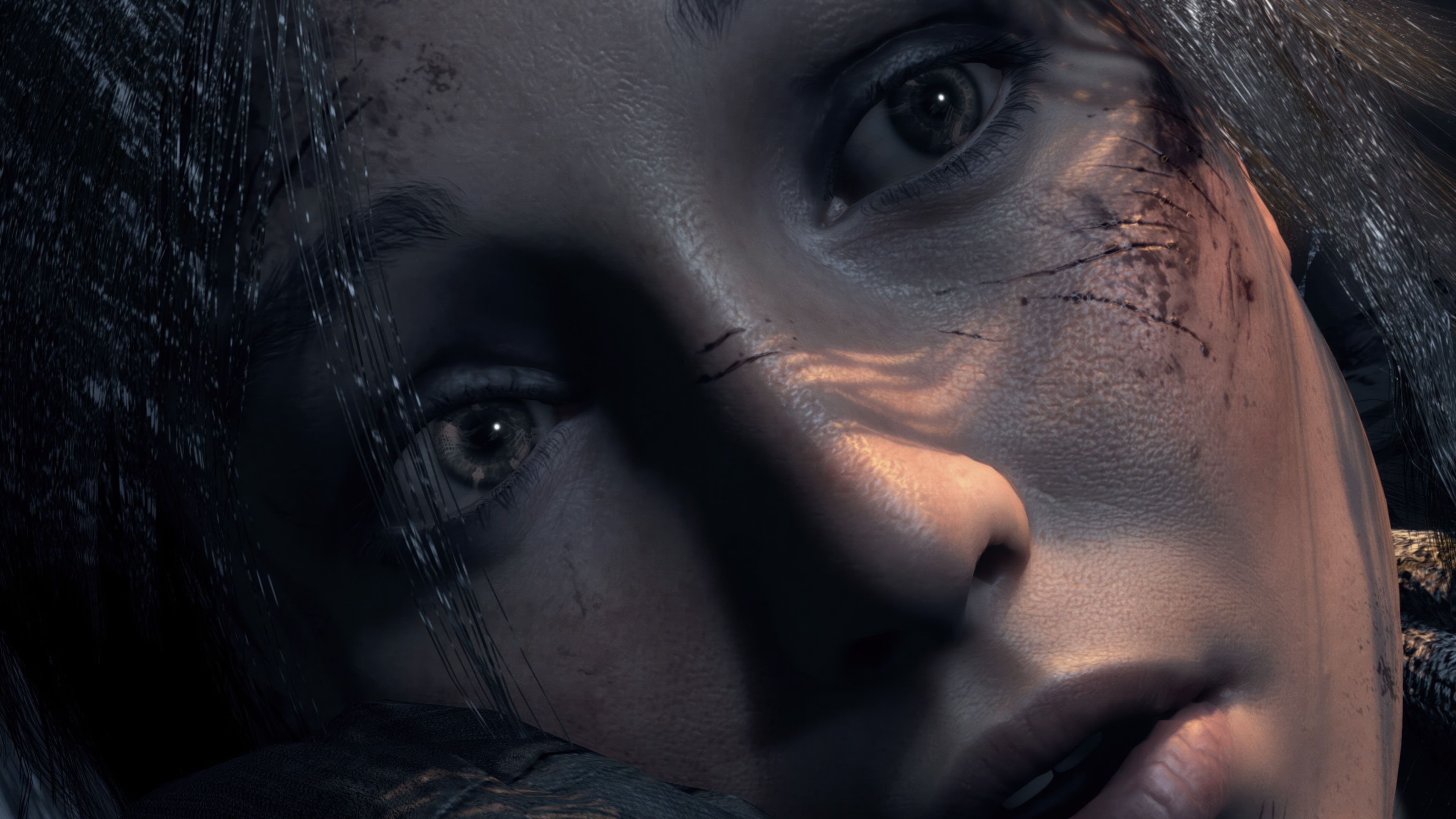 Rise of the Tomb Raider Screentshot of Lara Croft close-up