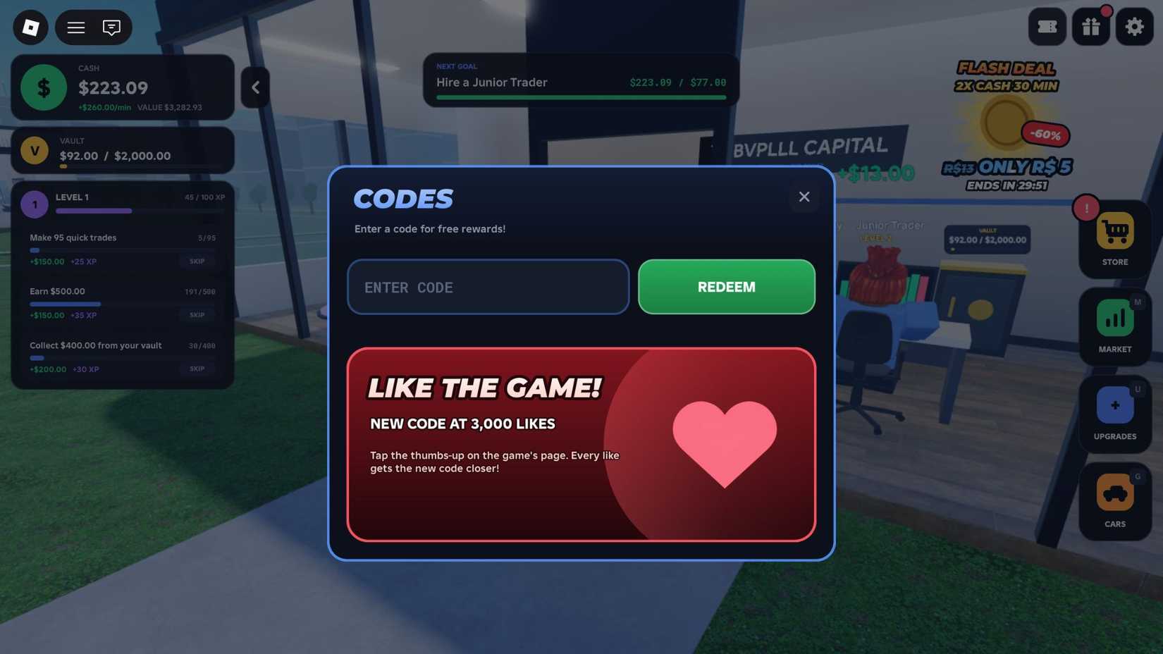 Trading Tycoon Codes