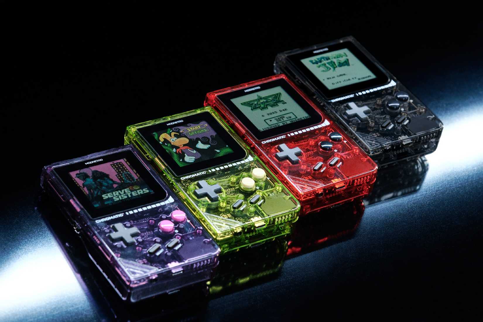 Transparent Chromatic Game Boy Color
