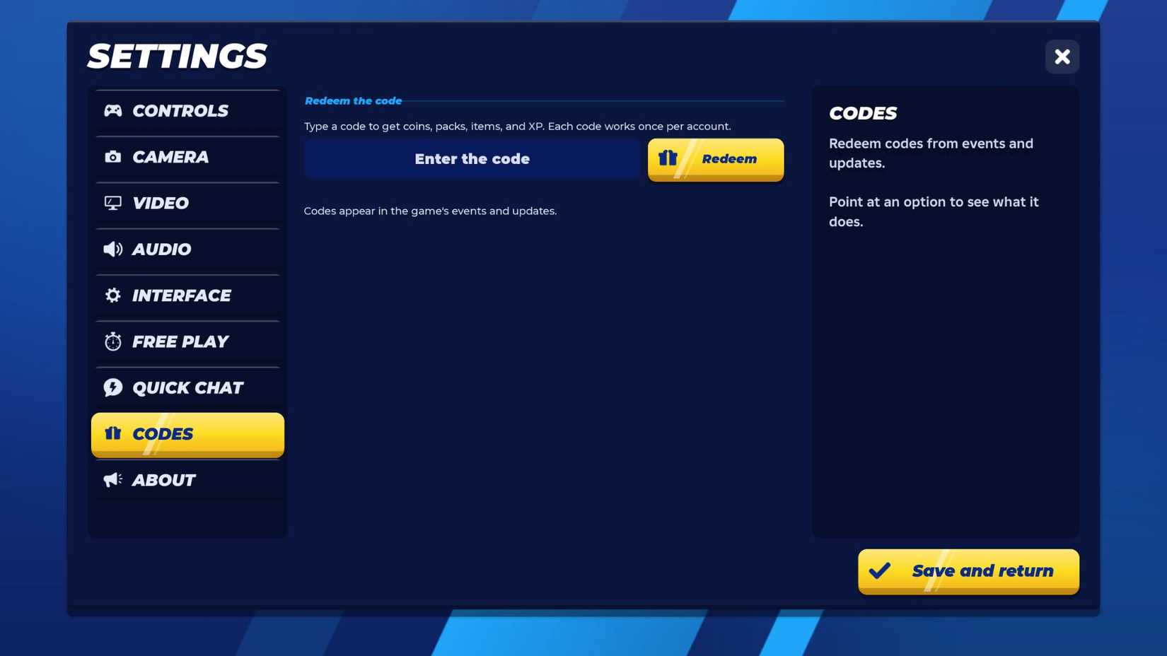 Turbo Soccer Codes